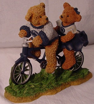 Penn State University Nittany Lions Tandem Bicycle Figurine
