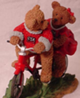 University of Alabama Crimson Tide Tandem Bicycle Figurine