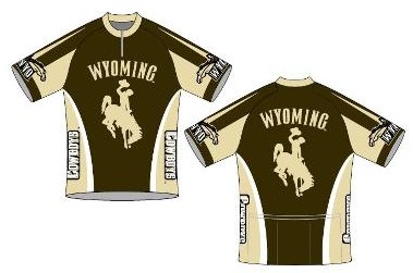 Wyoming Bicycle Jerseys are Available from Pete & Ed Gifts