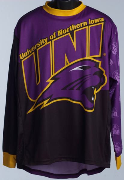 University of Northern Iowa Mountain Bike Jerseys are Available from Pete & Ed Gifts