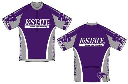 Kansas State Bicycle Jerseys are Available from Pete & Ed Gifts