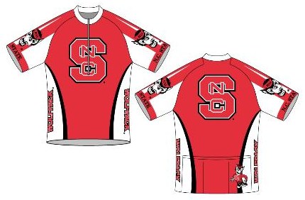 North Carolina State Bicycle Jerseys are Available from Pete & Ed Gifts