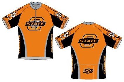 Oklahoma State Bicycle Jerseys are Available from Pete & Ed Gifts