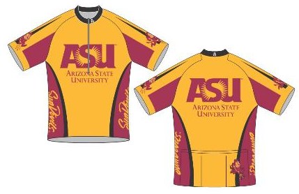 Arizona State University Bicycle Jerseys are Available from Pete & Ed Gifts