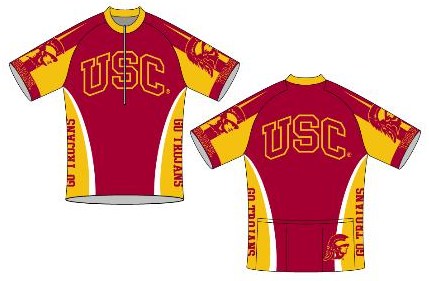 USC Trojans Bicycle Jerseys are Available