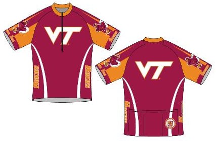 Virginia Tech Bicycle Jerseys are Available from Pete & Ed Gifts