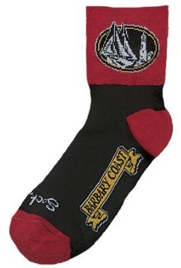 Barbary Coast Coffee Bicycle Socks
